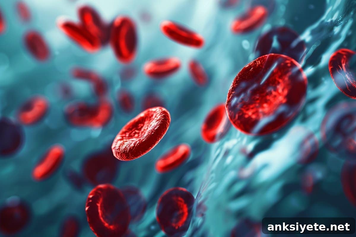 This shows blood platelets.