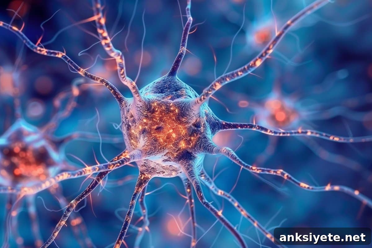 Neurons coordinated by brain waves