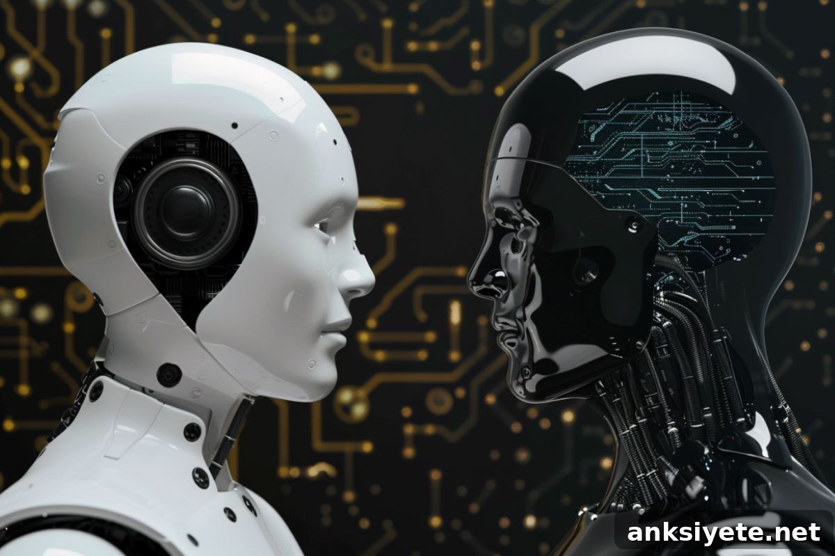 This shows two robots.