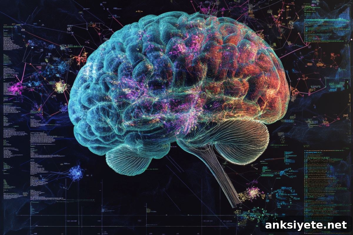 This shows a brain.
