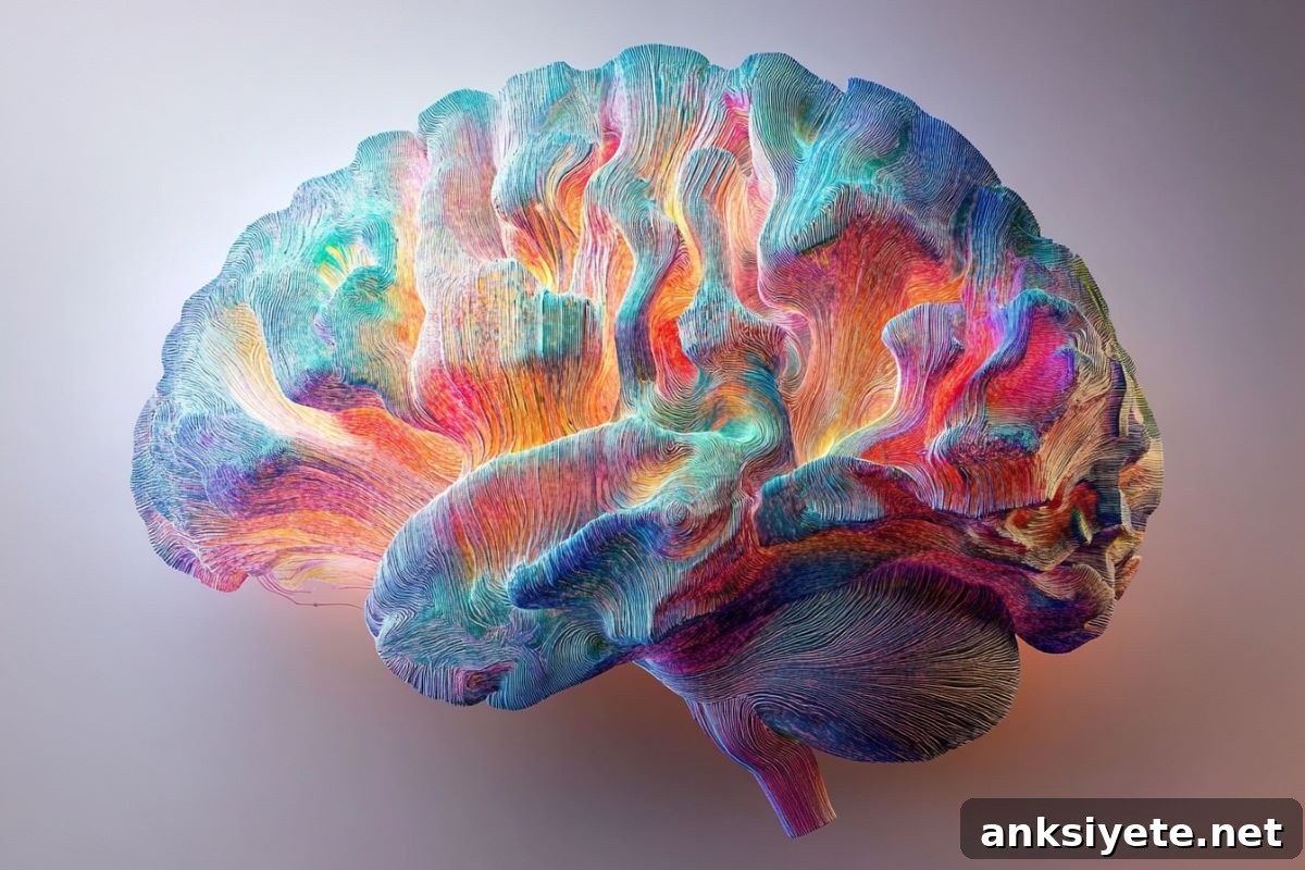 This shows a brain.
