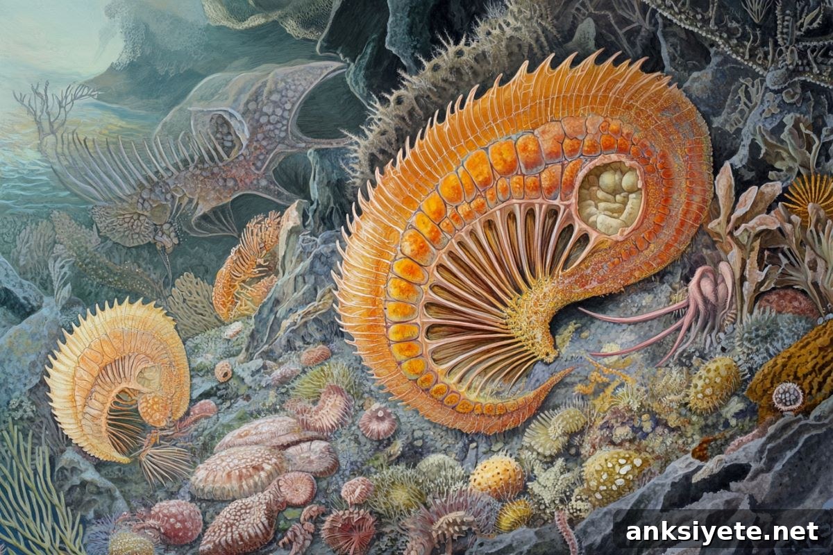 Single Nerve Cord Reveals Ancestry of Ecdysozoan Nervous Systems 2 This shows ancient marine life.