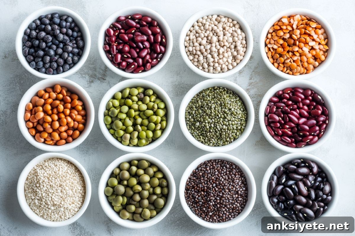 This shows high fiber foods.