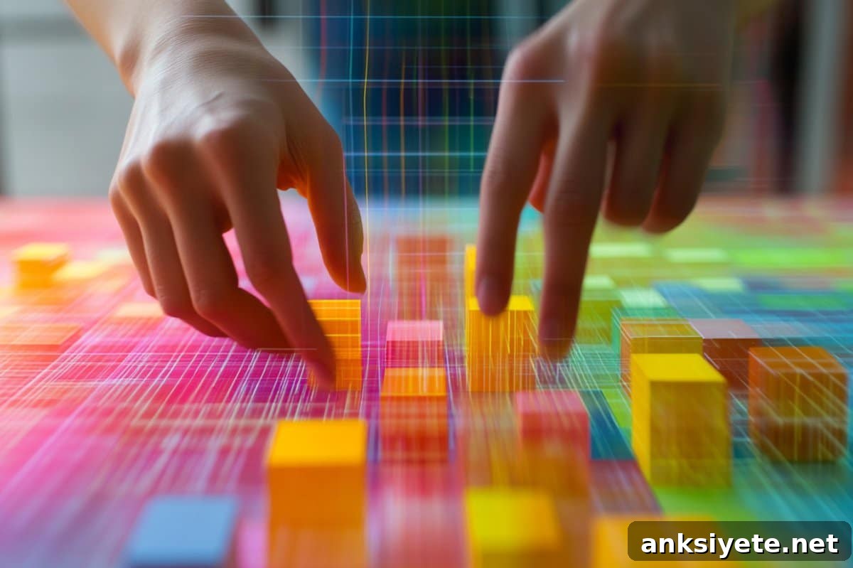 This shows hands.