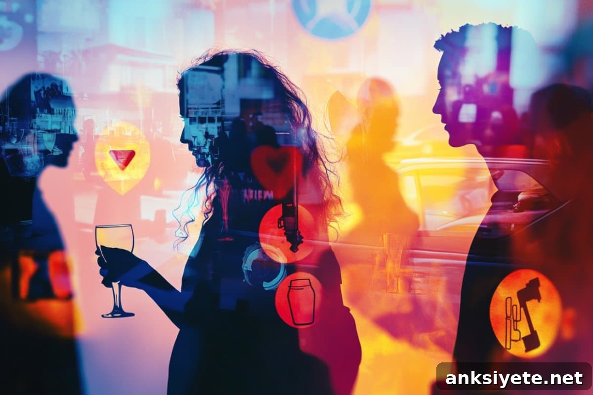 This shows outlines of people and glasses.