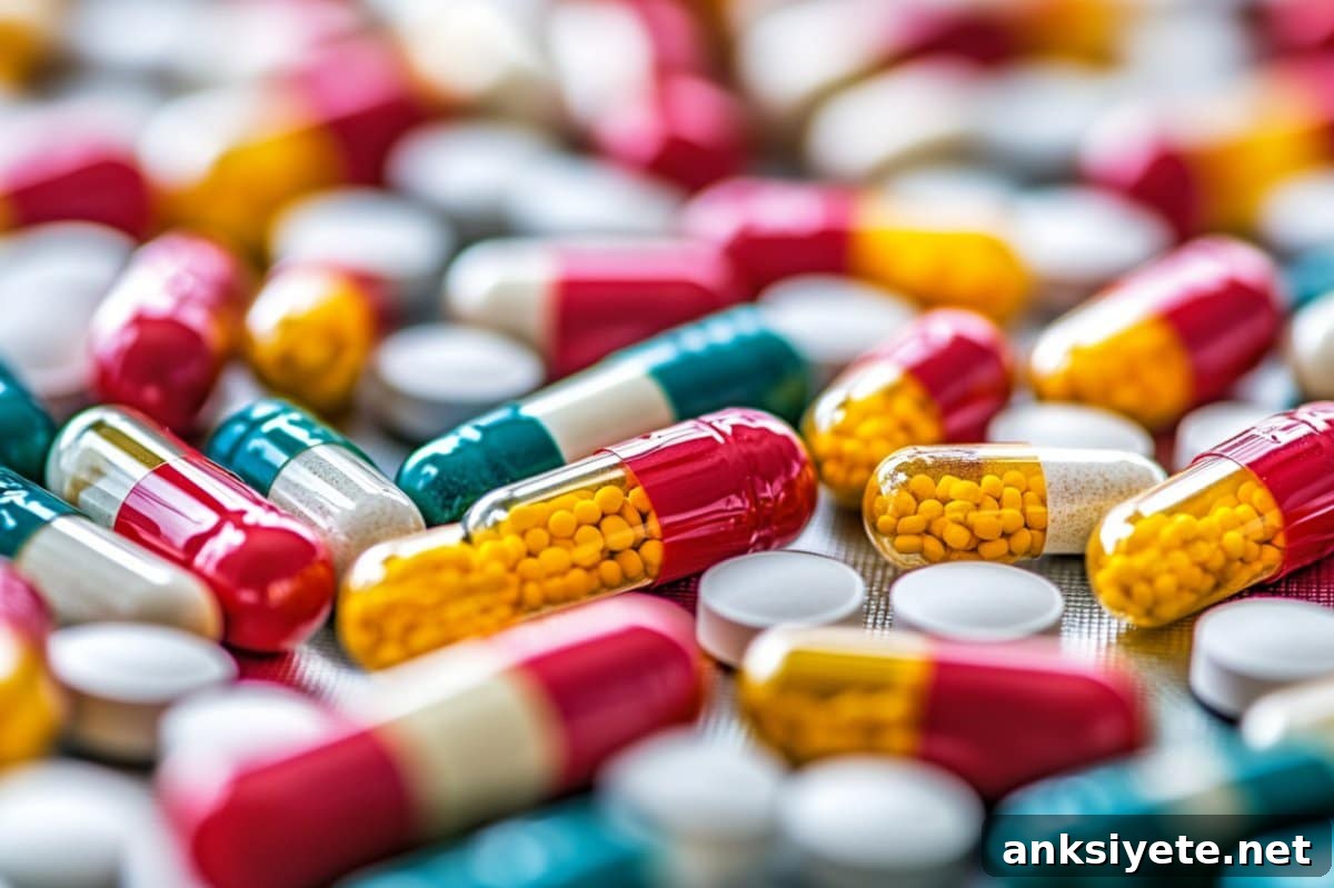 This shows pills.