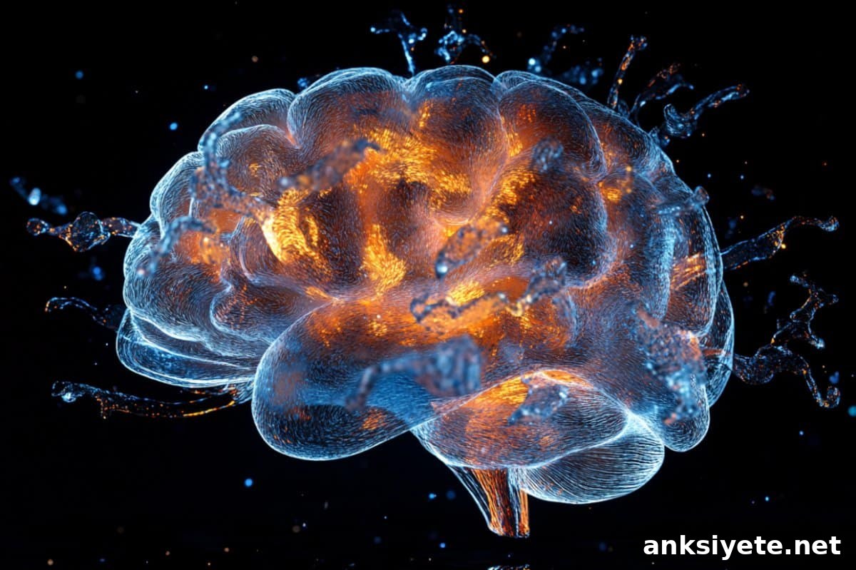 This shows a brain.