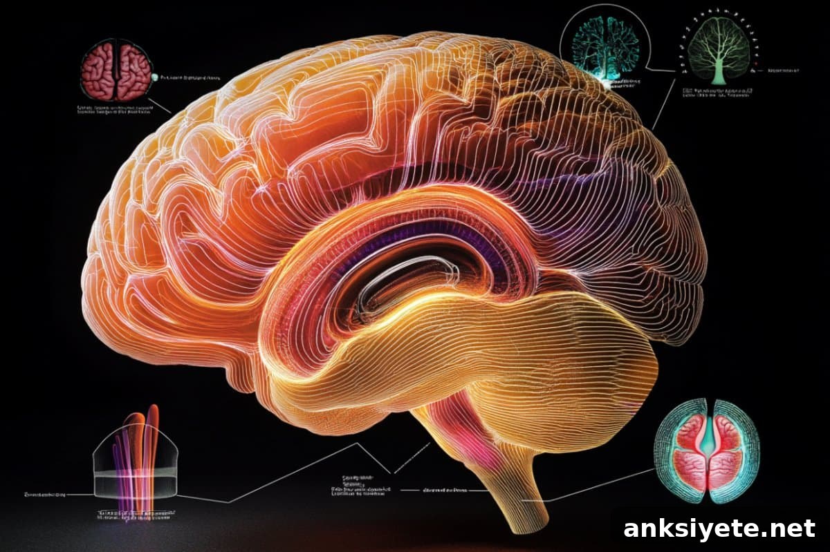 This shows a brain.