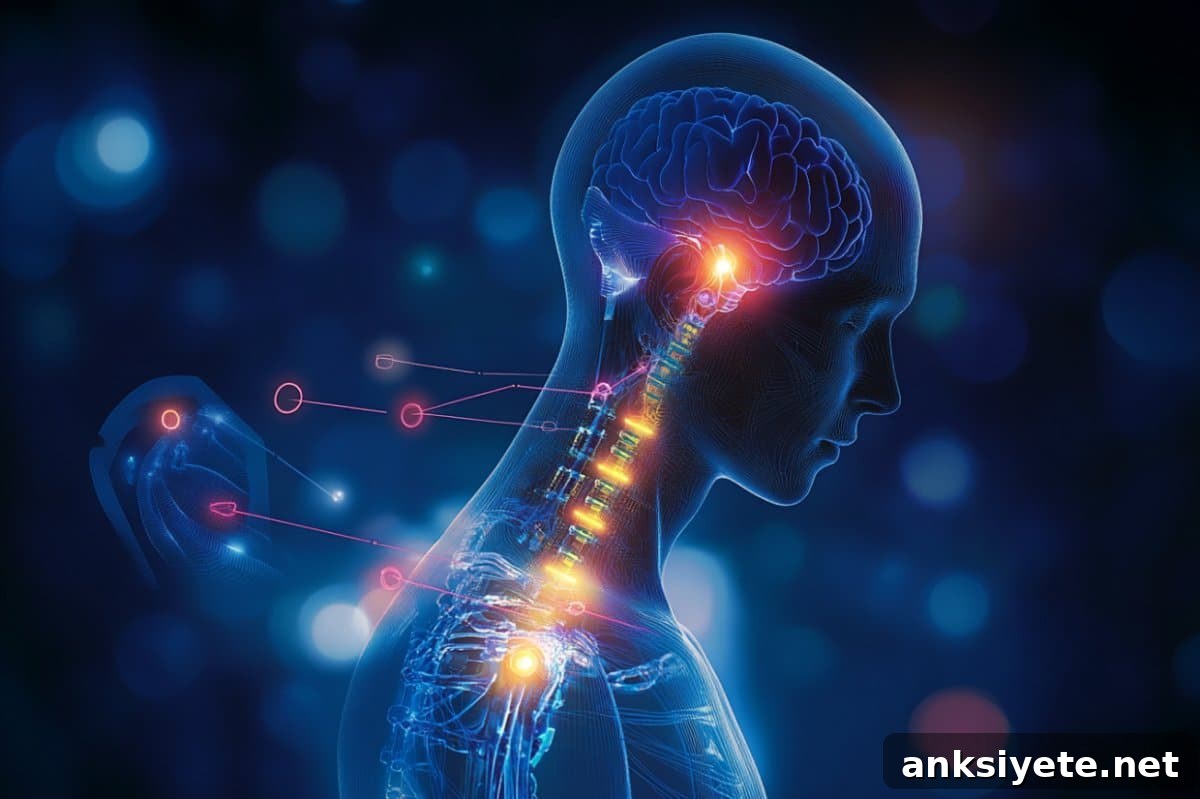 This shows a brain.