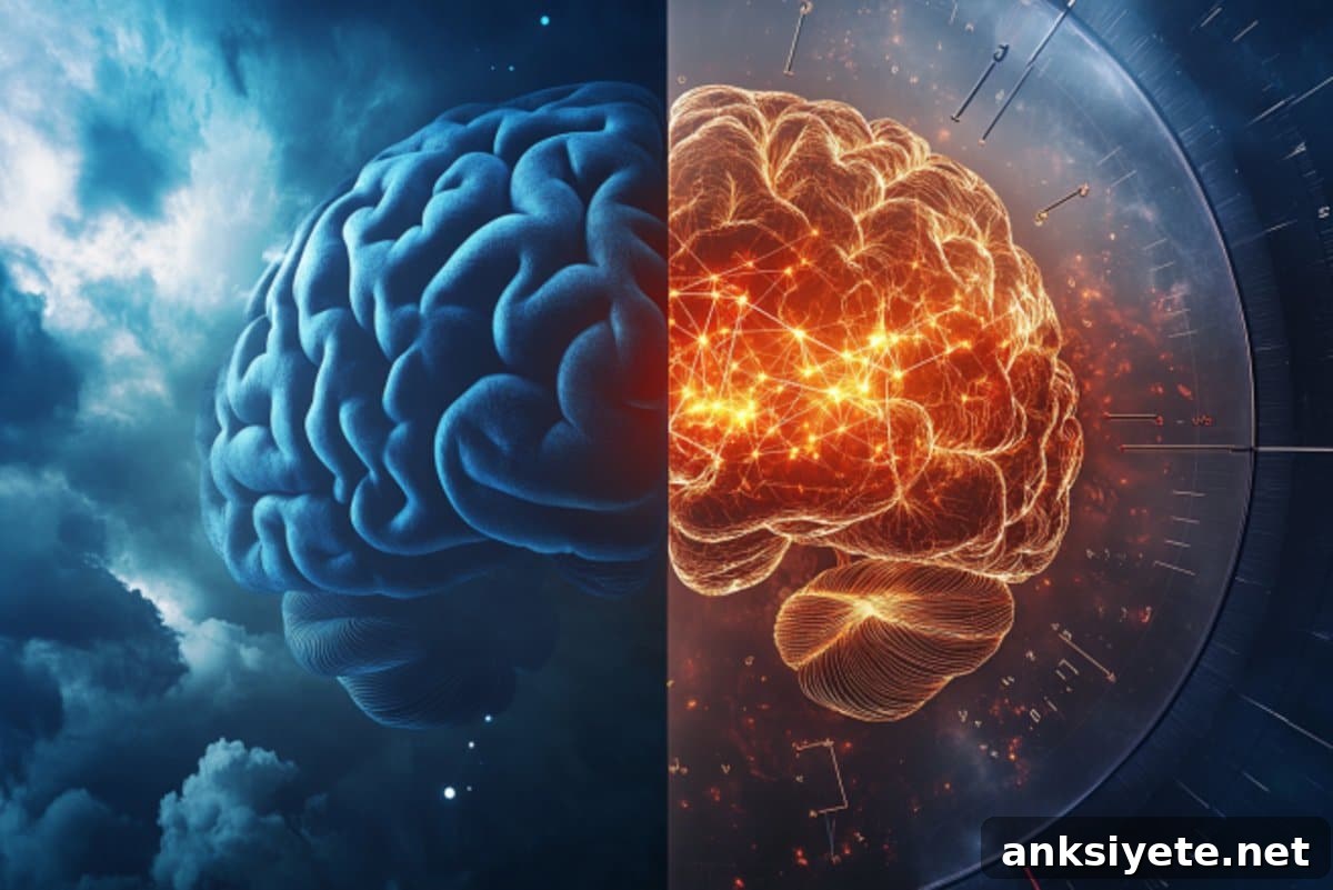 This shows a brain.