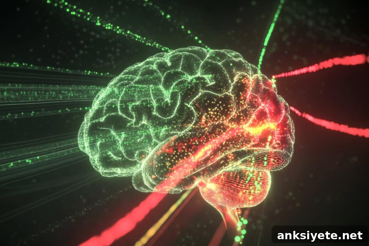 This shows a brain.