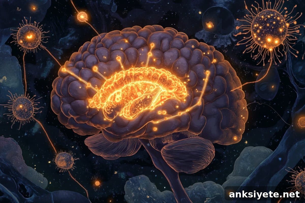 This shows a brain.