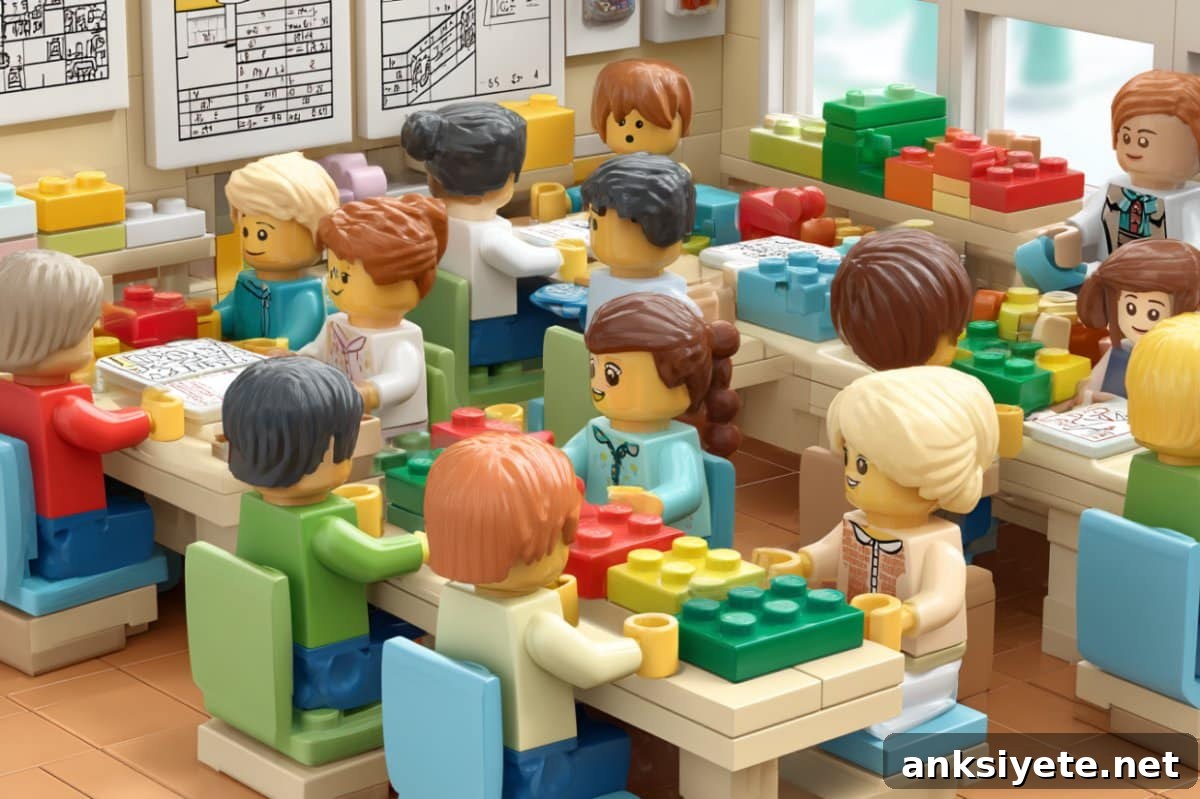 This shows Legos.