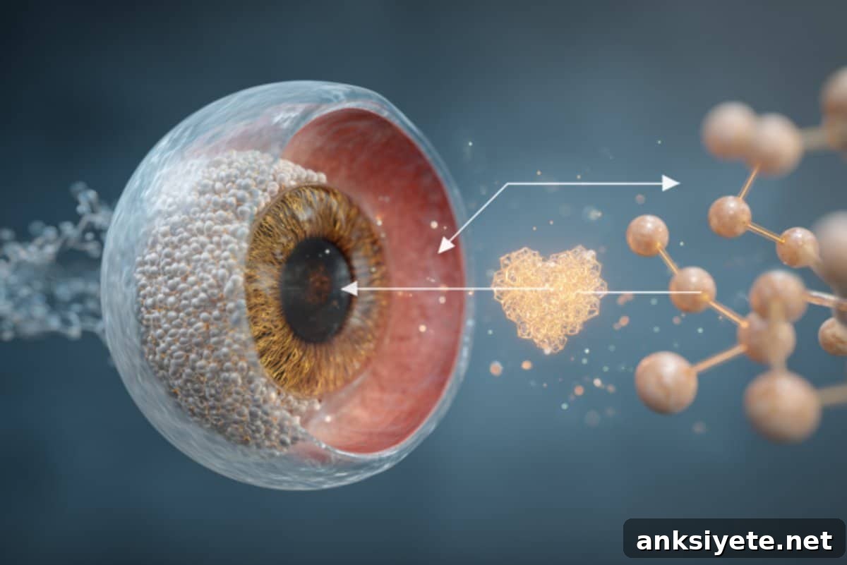 This shows an eye.