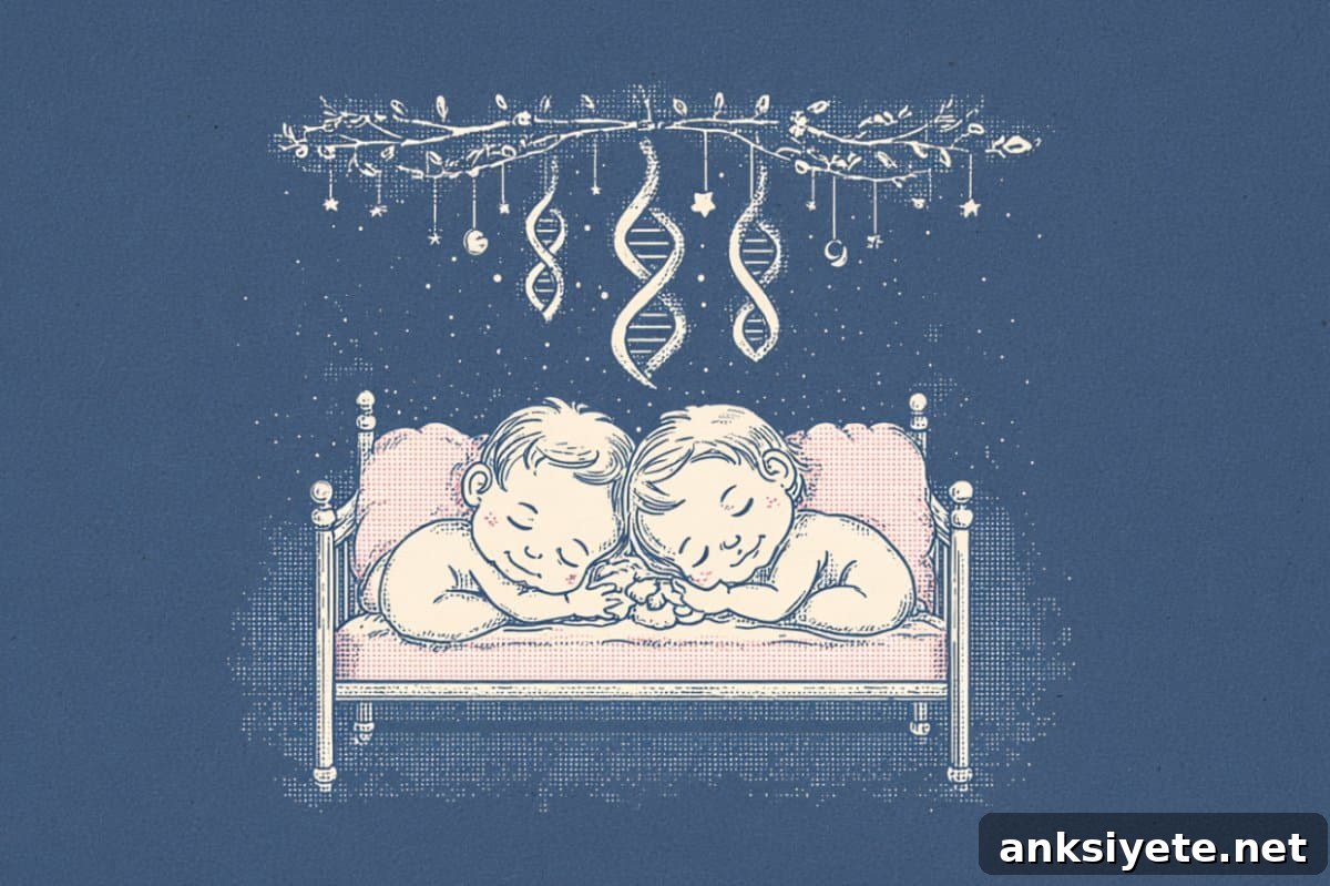 This shows two crying babies.