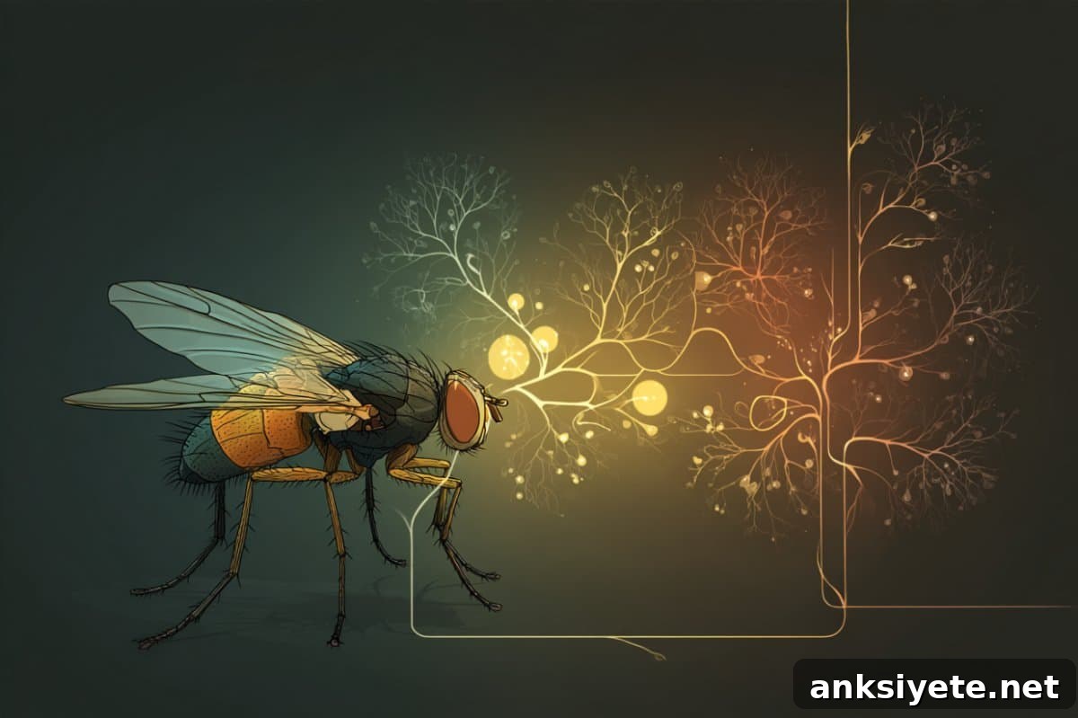 This shows a fly.