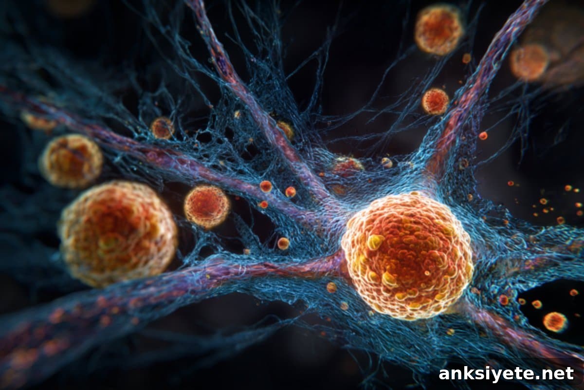 This shows cancer cells.
