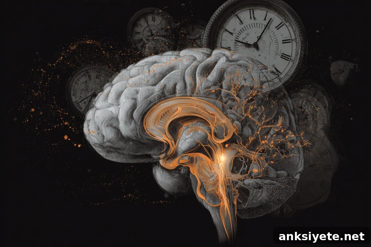 This shows a brain.