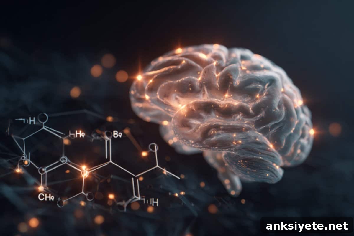 Drug Targeting Brain Glial Cells Reverses PTSD Symptoms 2 This shows a Brain surrounded by glial cells.