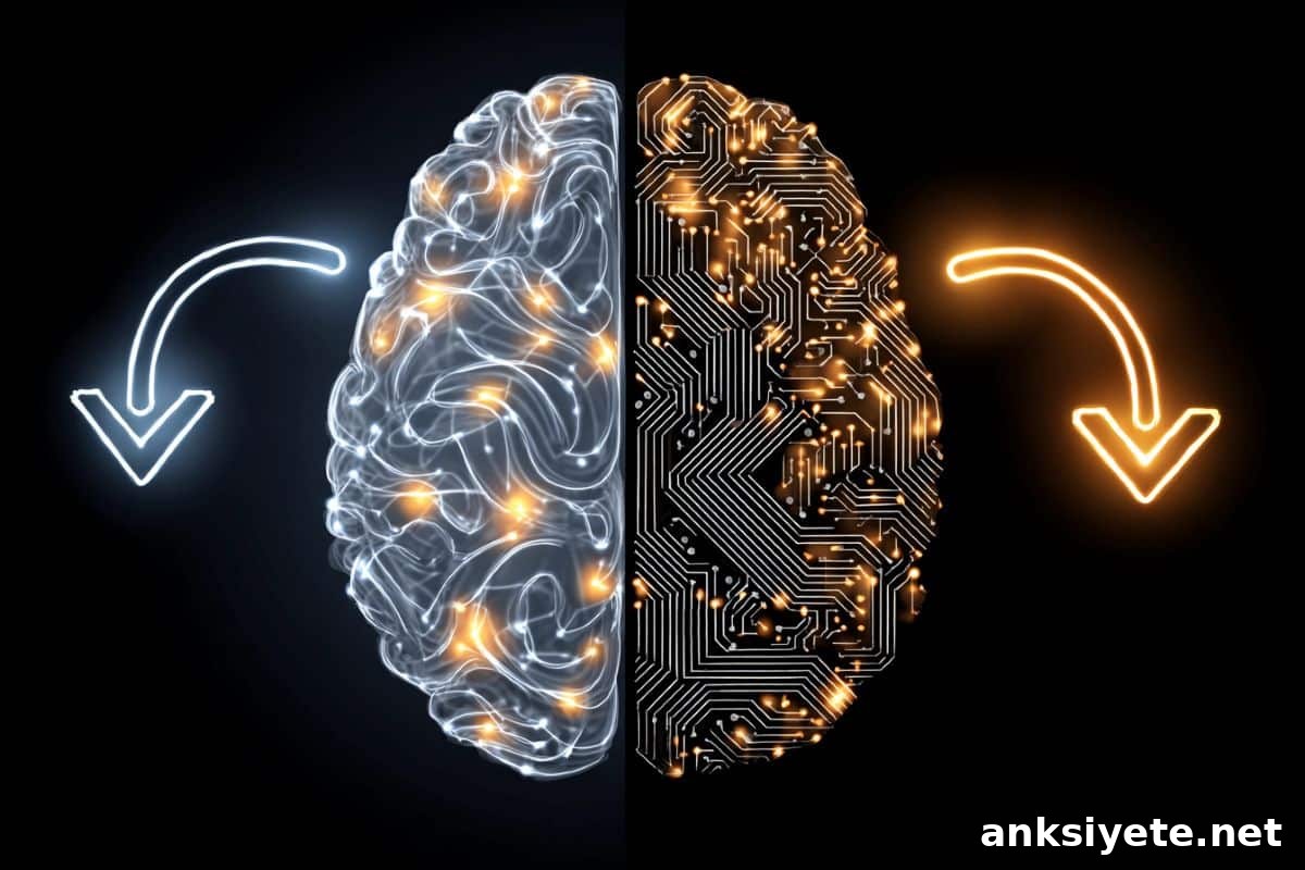 This shows a digital brain.