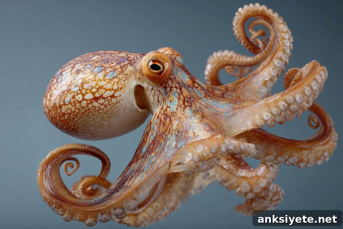 Octopus Inspired Soft Robots Unlock New Levels of Flexibility 2 This shows an octopus.
