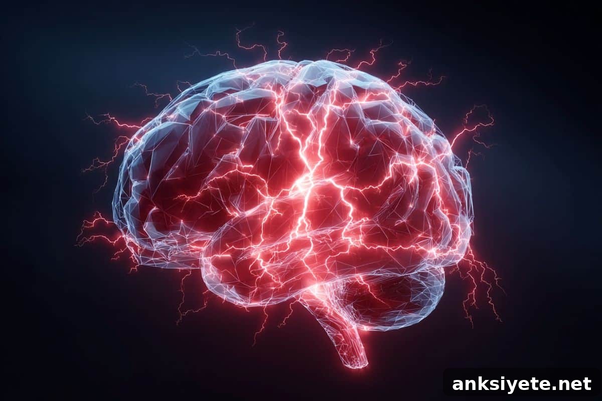 This shows a brain.