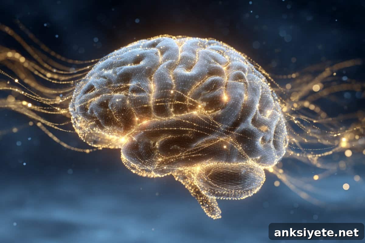 How a Meditation Retreat Rapidly Alters Your Brain and Immunity 2 This shows a brain.