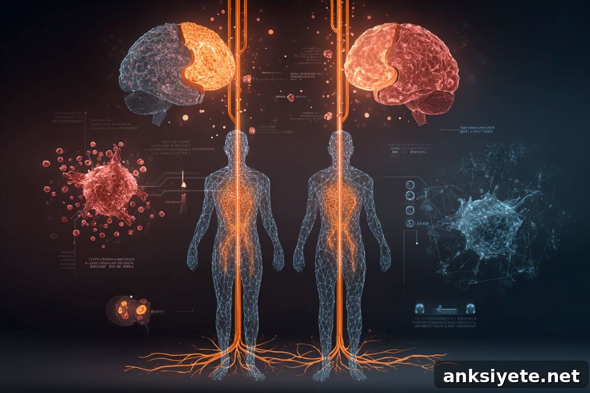 This shows two people ad brains.