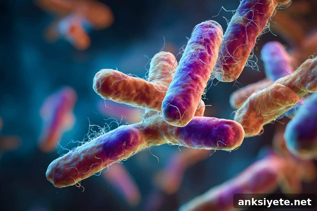 This shows bacteria.