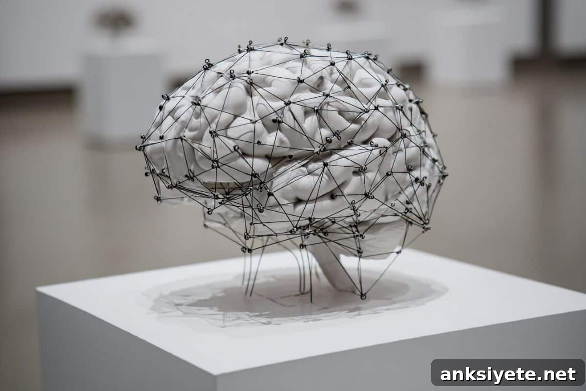 This shows a brain.
