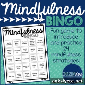 mindfulness bingo