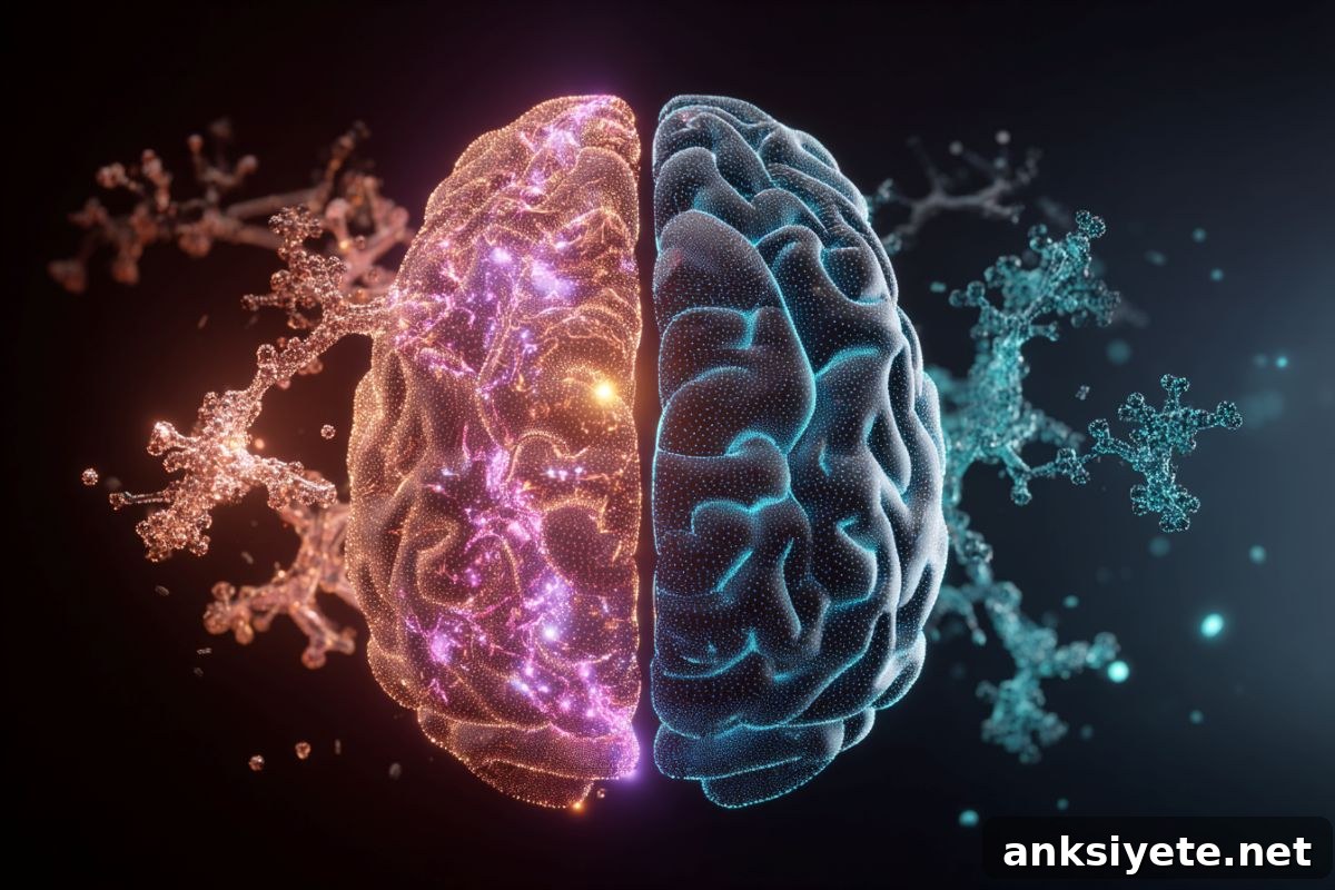 This shows a brain.