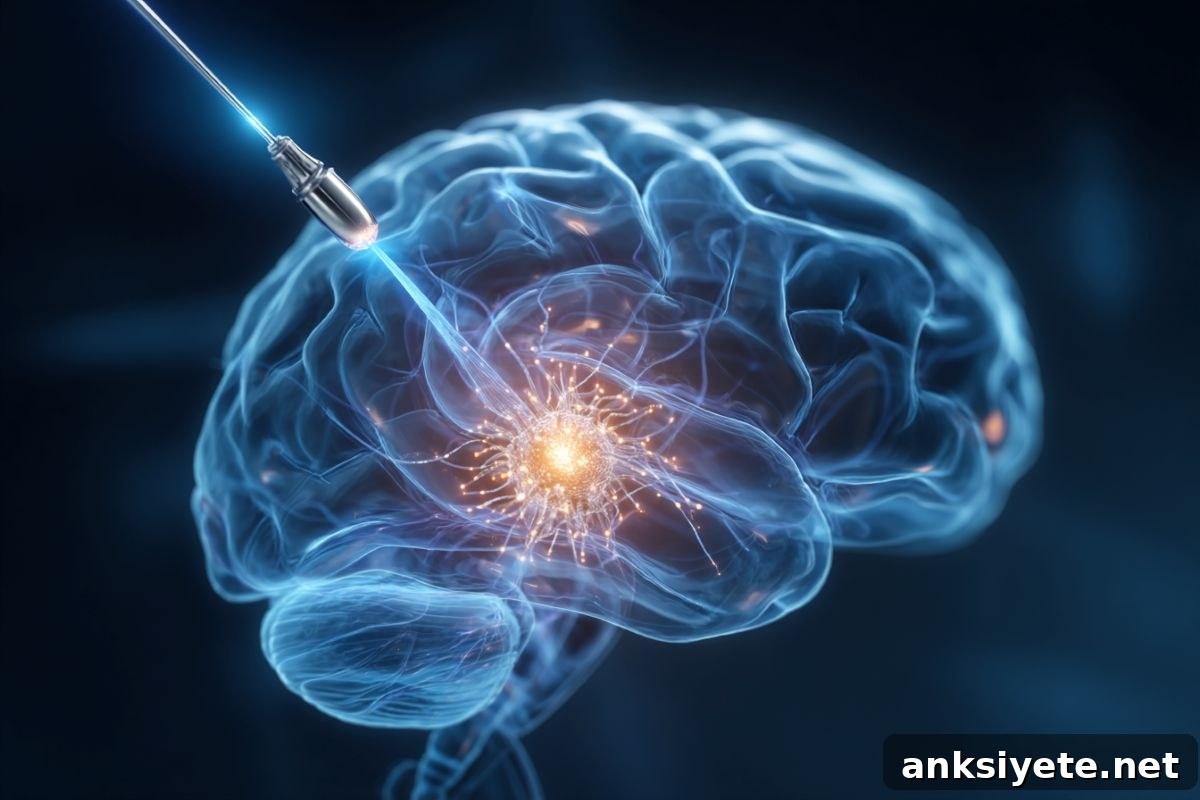 This shows a brain.