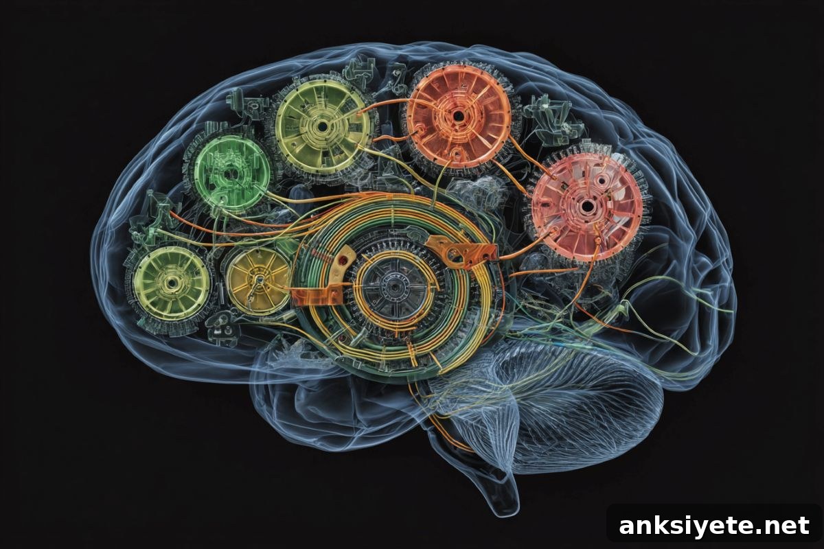This shows a brain and a stopwatch.