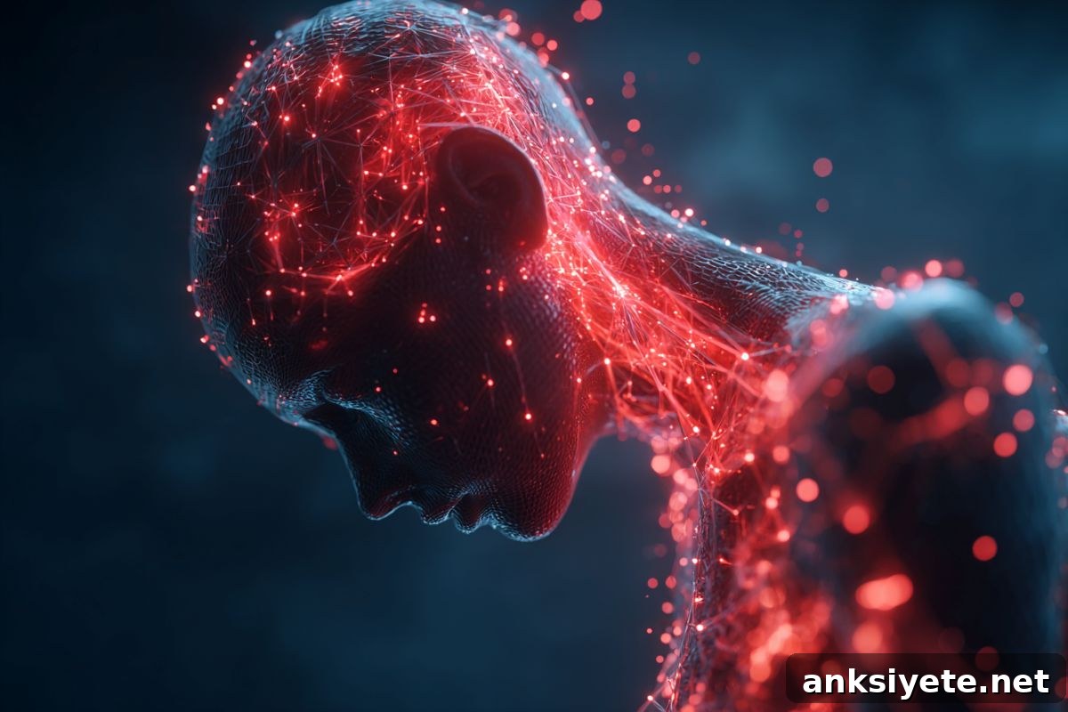 AI Study Links Loneliness, Insomnia to Diabetes Risk 2 This shows the outline of a digital person.