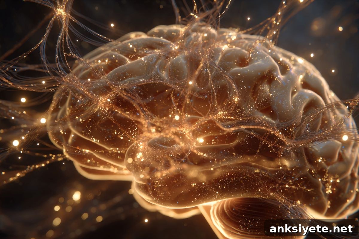 This shows a brain.