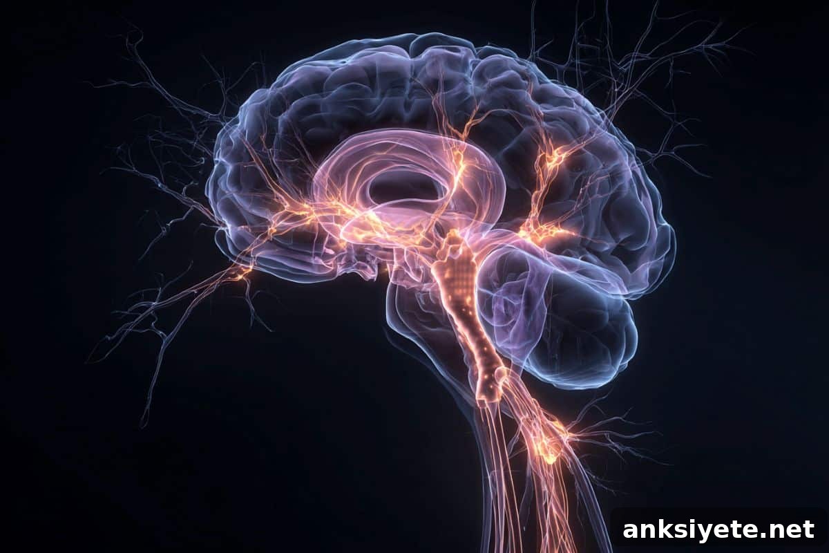 This shows a brain.