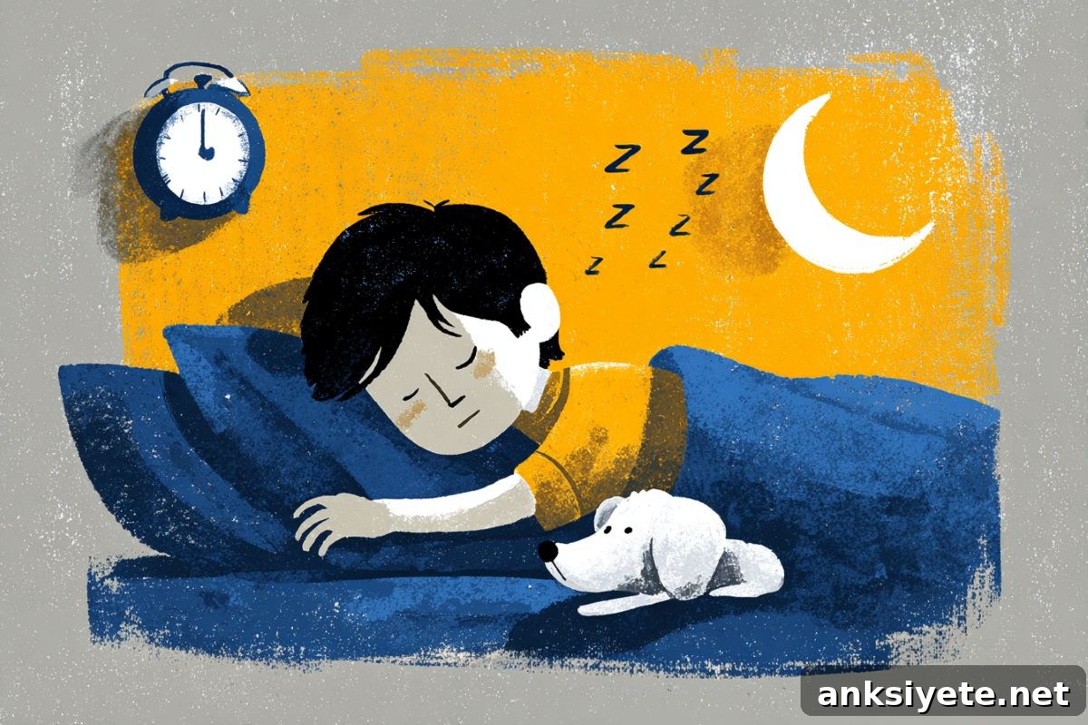 This shows a kid sleeping.