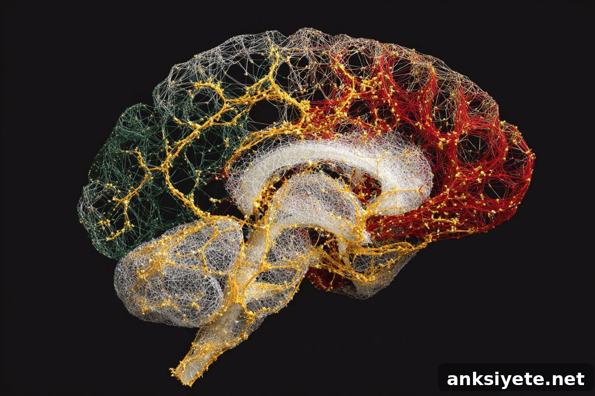 This shows a brain.