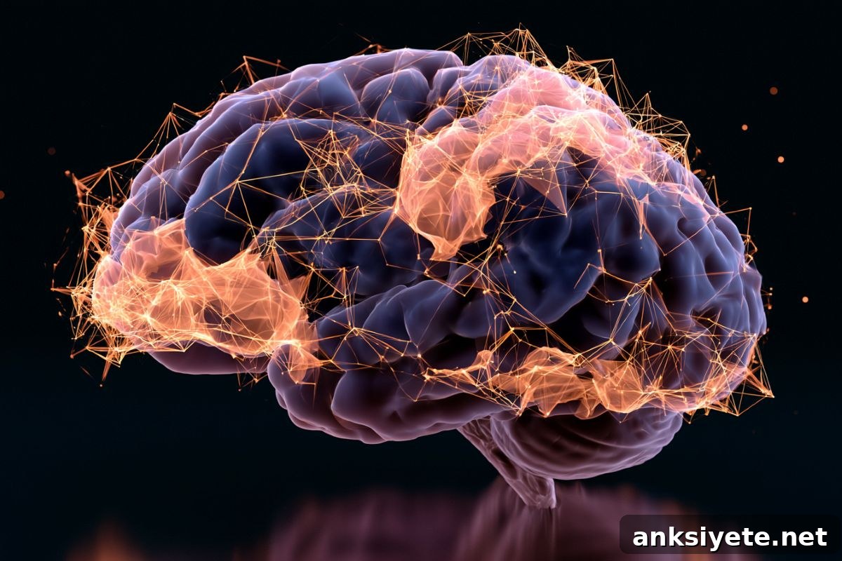 This shows a brain.