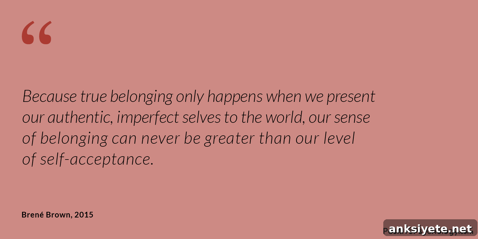 True Belonging
