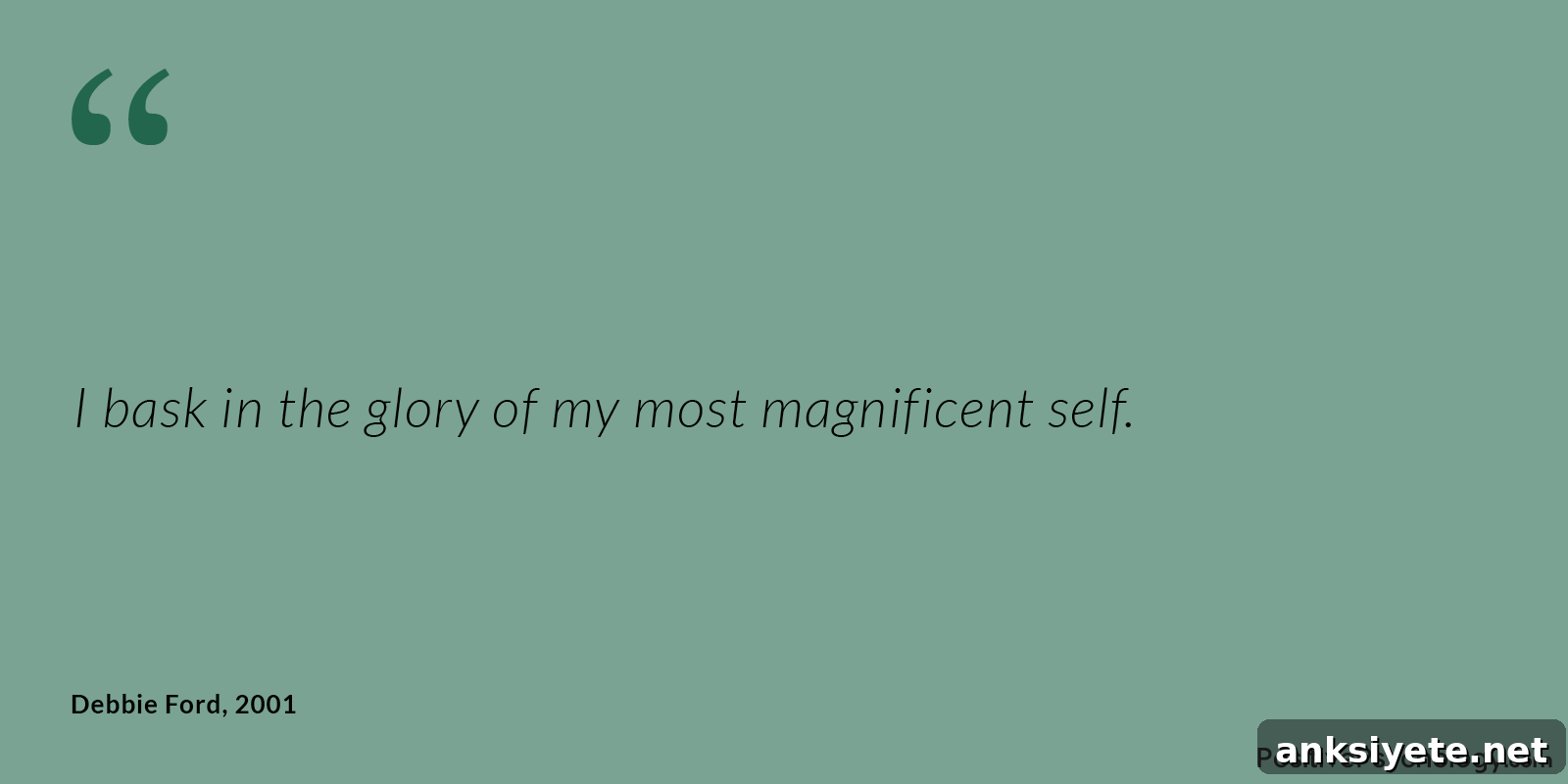 Magnificent Self