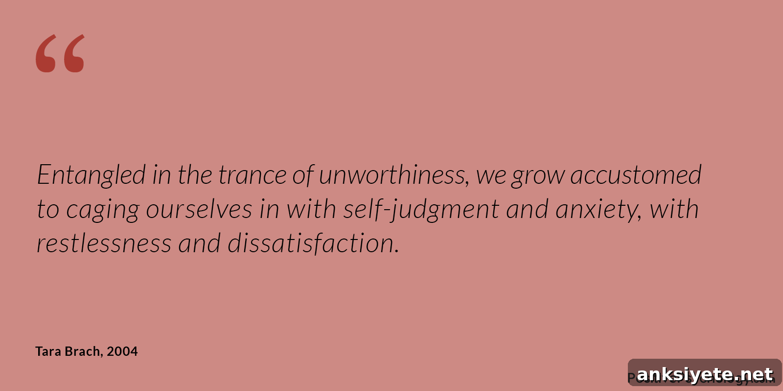 Trance of Unworthiness