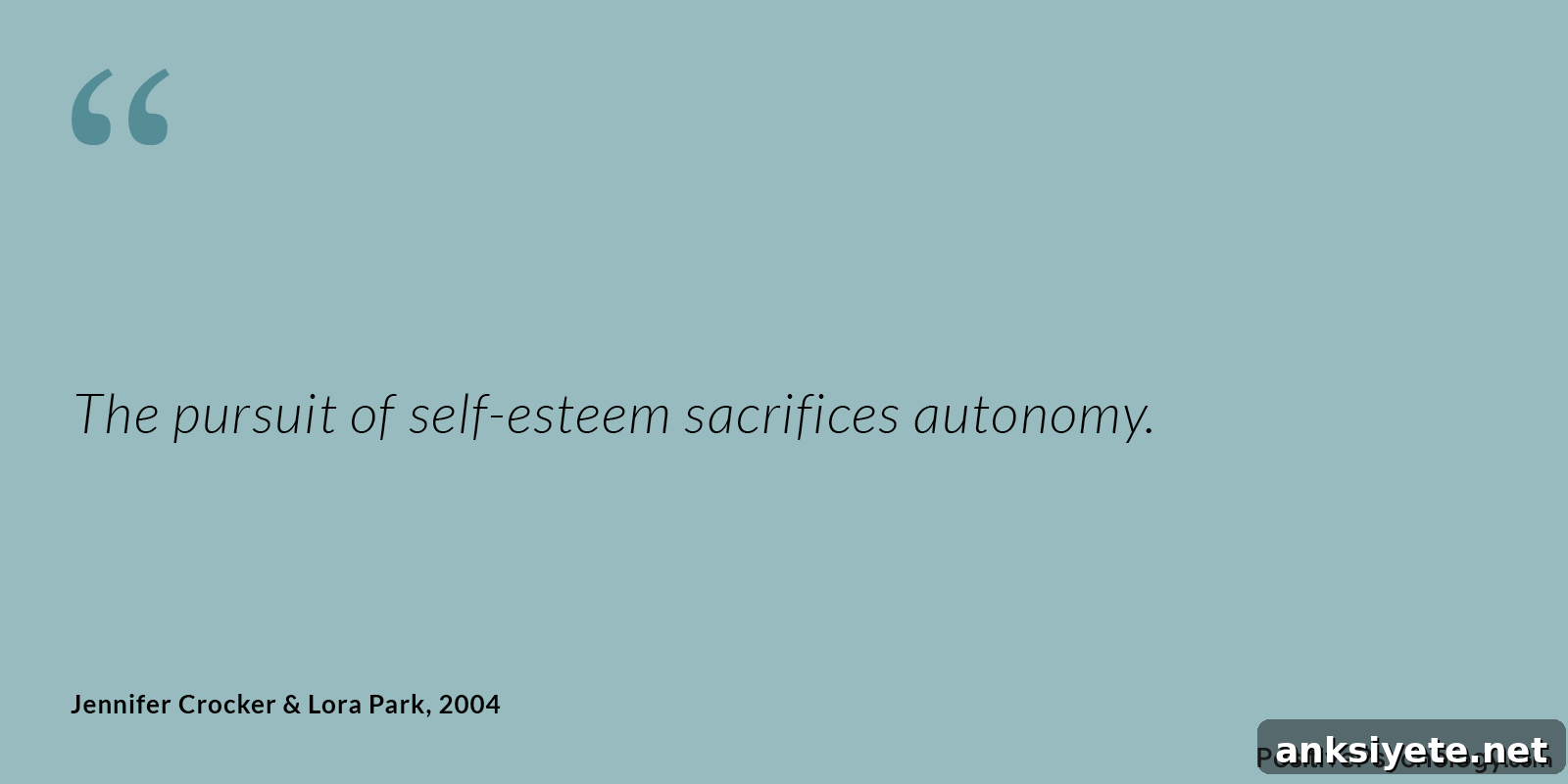Autonomy