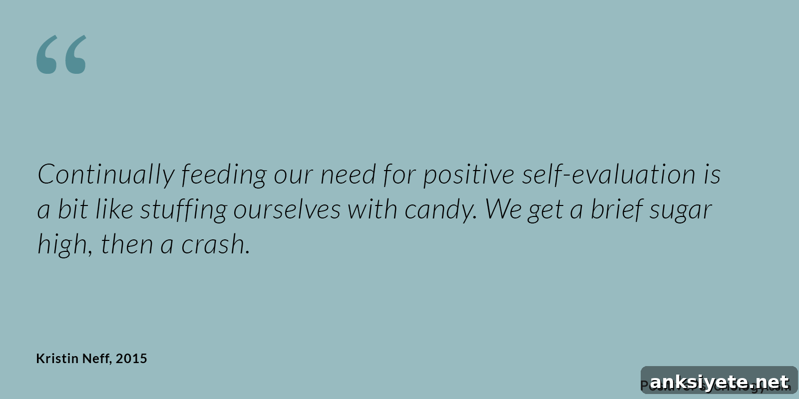 Positive Self-evaluation