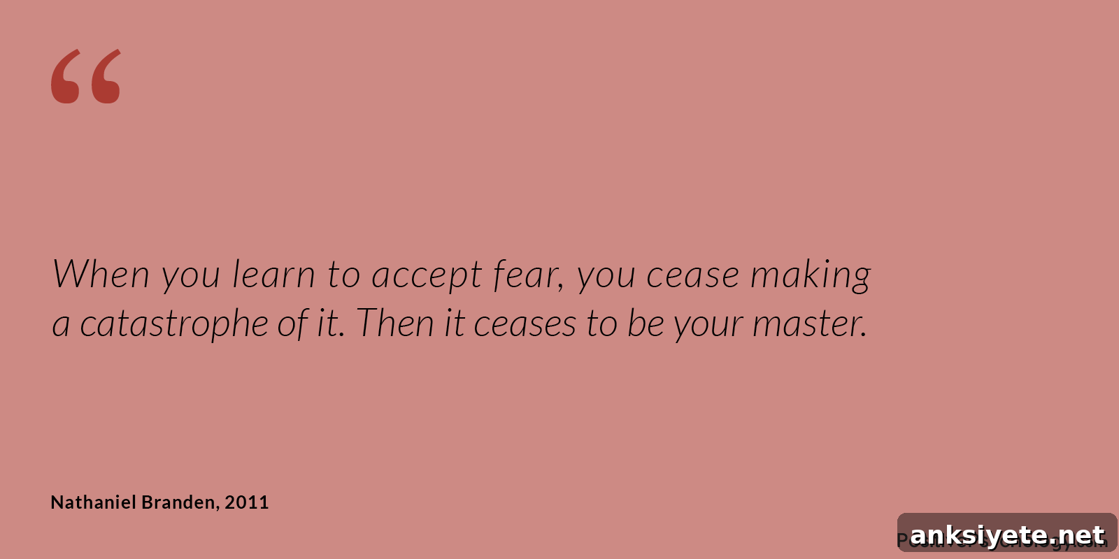Accept Fear