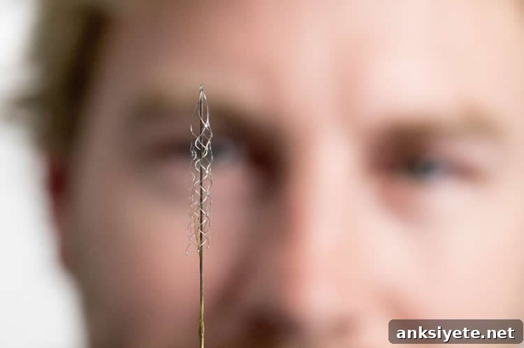 Spinal Implant Restores Walking After Spinal Cord Injury 2 Image shows the implant.