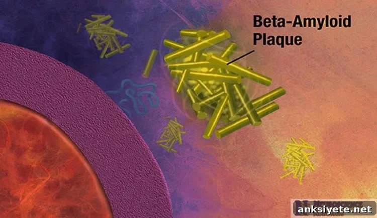 Image shows amyloid beta.