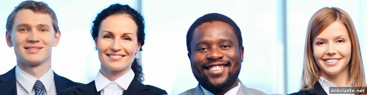 Image shows a smiling people in suits.