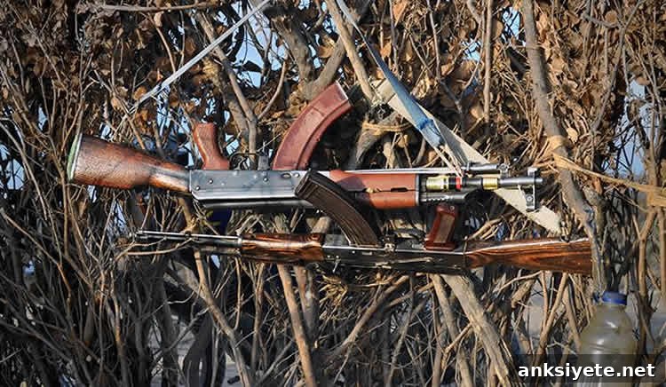 Image shows guns.